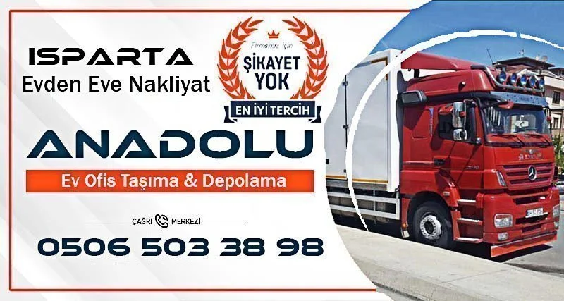 Isparta evden eve nakliyat