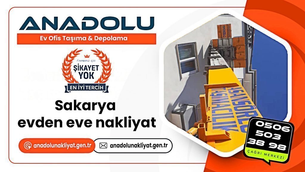 Sakarya evden eve nakliyat